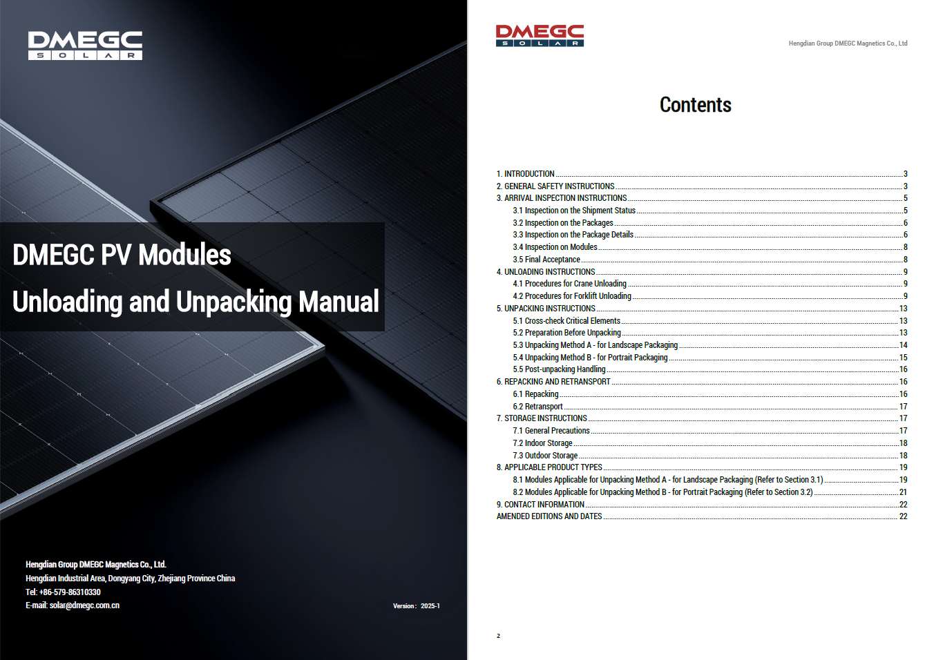 Unloading and Unpacking Manual-[2025-V1]